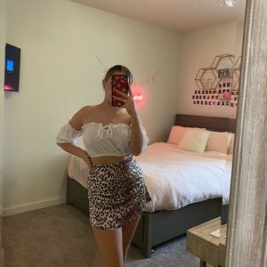 White Crop Top/Blouse